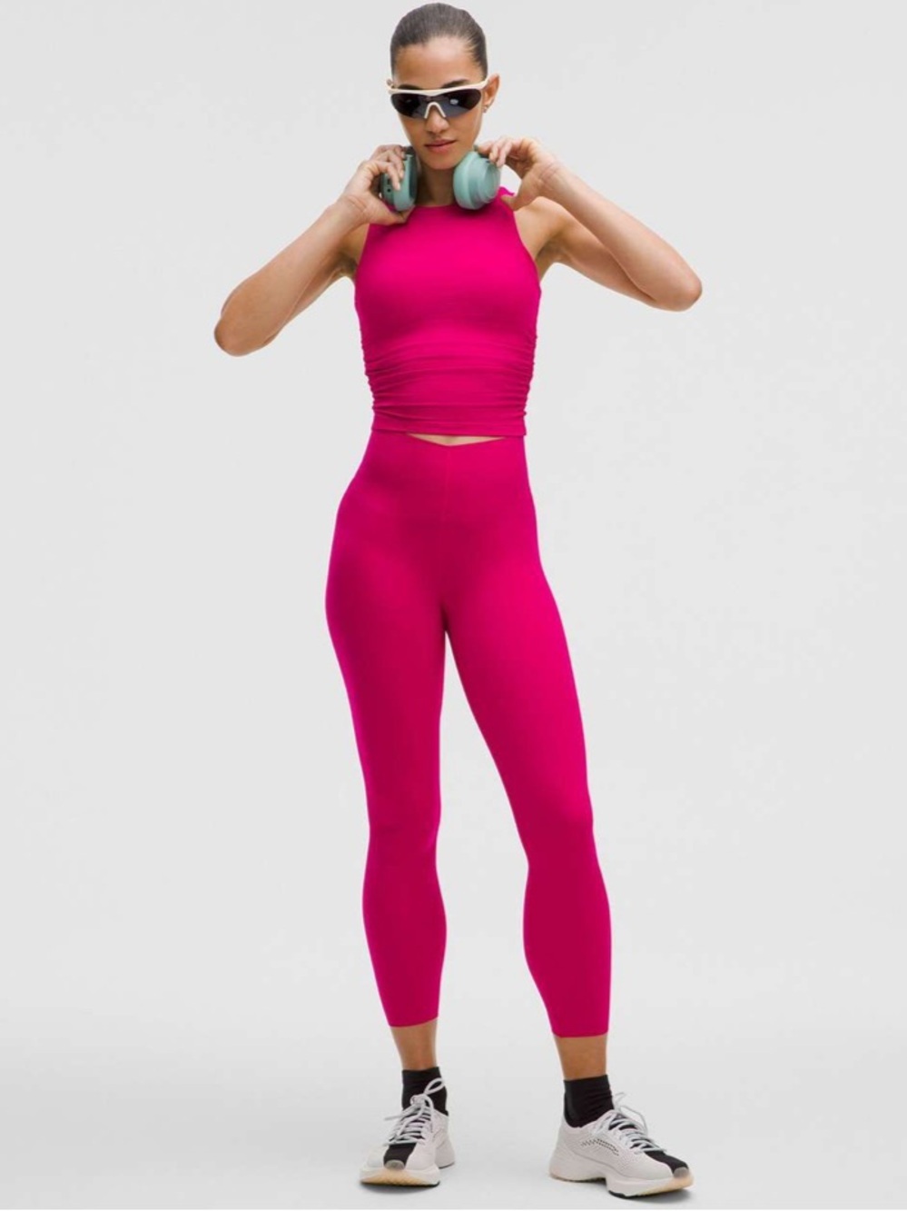 Lululemon Glow Up Super-High-Rise Tight 25" Passionate size 8 new